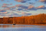 Sailboat At Sunset_47953